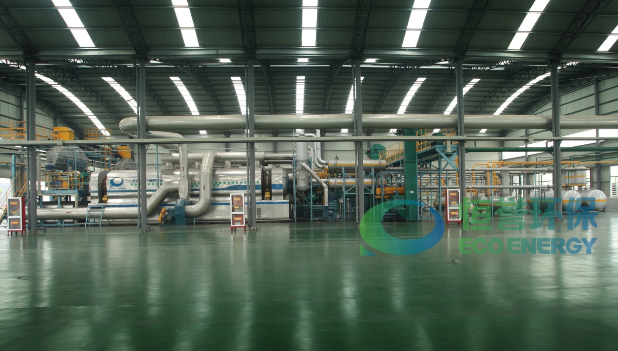 恒譽環(huán)保工業(yè)連續(xù)化環(huán)保型廢輪胎裂解油化成套生產裝備